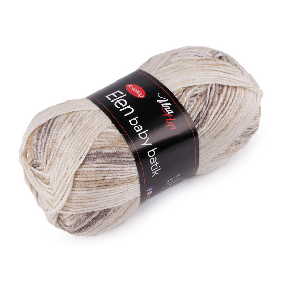 Hilo para tricotar elen baby batik 100 g - Salmón oscuro (1 Pieza)