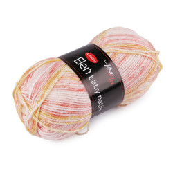 Hilo para tricotar elen baby batik 100 g - Salmón oscuro (1 Pieza)