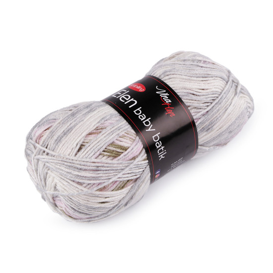 Hilo para tricotar elen baby batik 100 g - Salmón oscuro (1 Pieza)