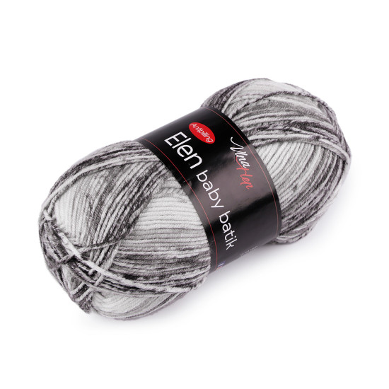 Hilo para tricotar elen baby batik 100 g - Salmón oscuro (1 Pieza)