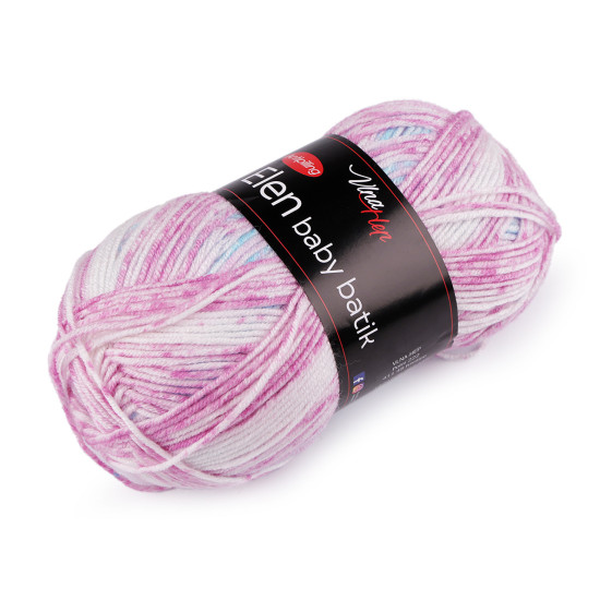 Hilo para tricotar elen baby batik 100 g - Salmón oscuro (1 Pieza)