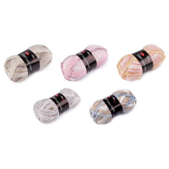 Hilo para tricotar elen baby batik 100 g - Salmón oscuro (1 Pieza)