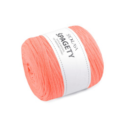 Włóczka spaghetti 550 g - Koralowy jasny (1 Sztuka)
