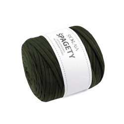 Włóczka spaghetti 550 g - Zielony khaki (1 Sztuka)