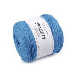 Włóczka spaghetti 550 g - Niebieski (1 Sztuka)