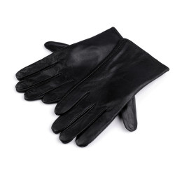 Gants en cuir pour homme - Noir (1 Paire)