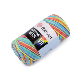 Włóczka macrame cotton 250 g - Wielokolorowy (1 Sztuka)