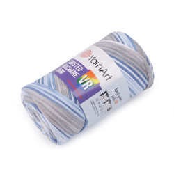 Włóczka twisted macrame 250 g do rozczesania - Jasnyniebieski (1 Sztuka)