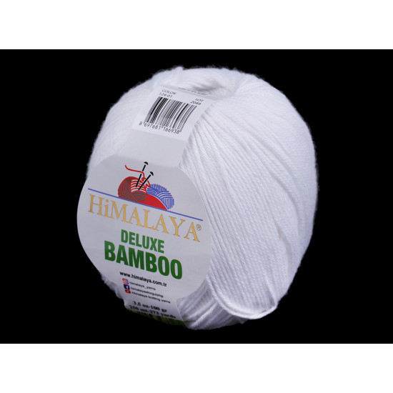 Pletací příze deluxe bamboo 100 g - Pink (1 Kus)