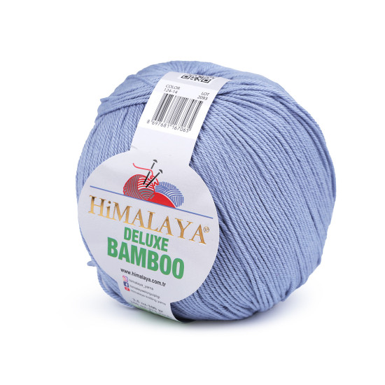 Pletací příze deluxe bamboo 100 g - Pink (1 Kus)