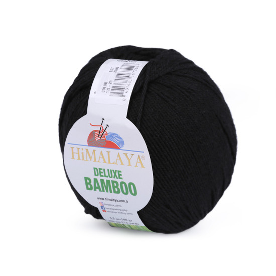Pletací příze deluxe bamboo 100 g - Pink (1 Kus)