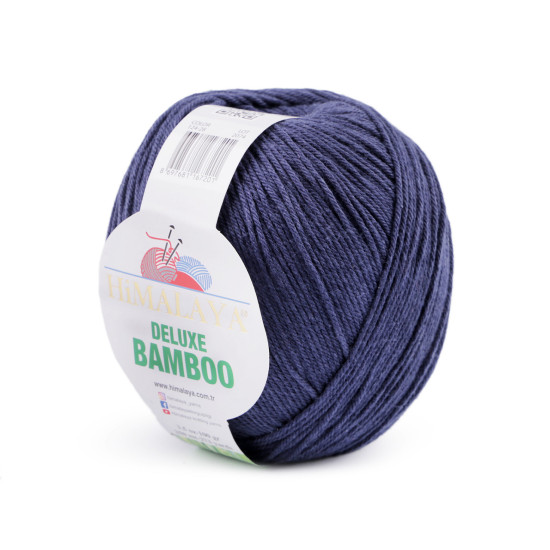 Pletací příze deluxe bamboo 100 g - Pink (1 Kus)