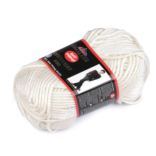 Priadza pletacia everyday big 100 g - Červená (5 Kusy)