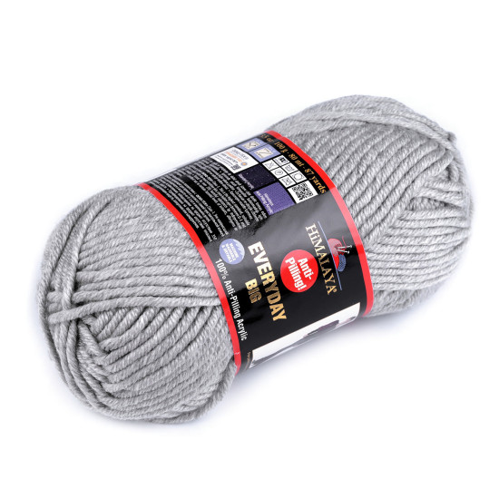 Priadza pletacia everyday big 100 g - Červená (5 Kusy)