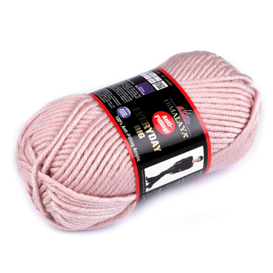 Priadza pletacia everyday big 100 g - Červená (5 Kusy)