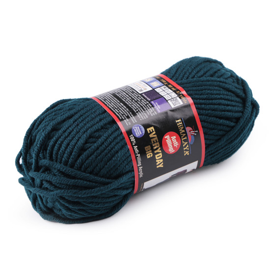 Priadza pletacia everyday big 100 g - Červená (5 Kusy)