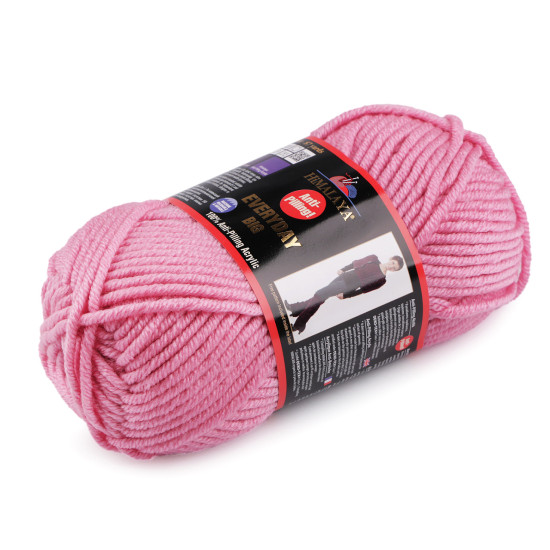 Priadza pletacia everyday big 100 g - Červená (5 Kusy)