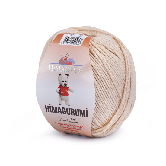Himagururumi kötőfonal 50 g - Zavarosszürke (1 Darab) Himagururumi kötőfonal 50 g - Zavarosszürke (1 Darab)
