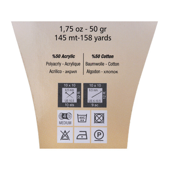 Himagururumi kötőfonal 50 g - Zavarosszürke (1 Darab) Himagururumi kötőfonal 50 g - Zavarosszürke (1 Darab)