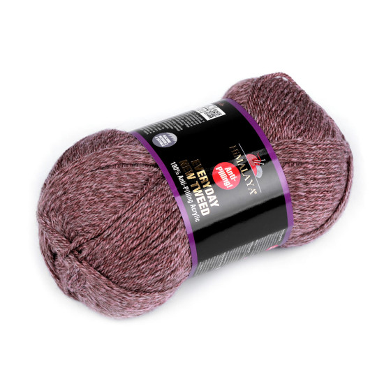 Příze pletací everyday new tweed 100 g - Modrá (1 Kus)