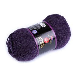 Příze pletací everyday new tweed 100 g - Švestková (1 Kus)