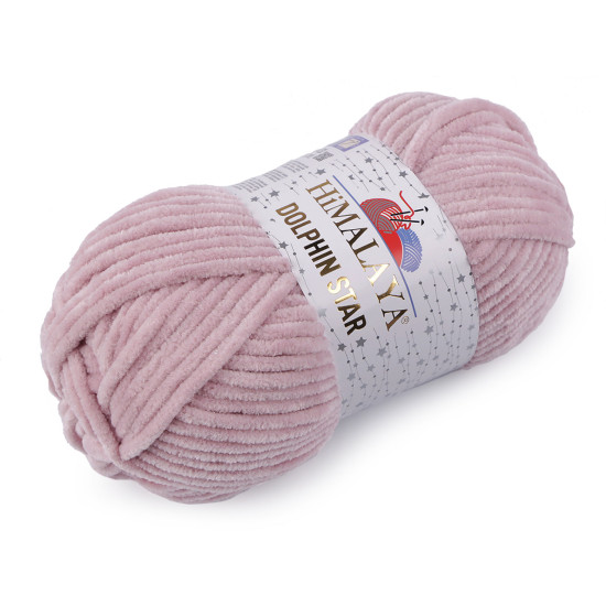 Hilo de chenilla con lurex para tejer dolphin star 100 g - Polvo (5 Piezas) Hilo de chenilla con lurex para tejer dolphin star 100 g - Polvo (5 Piezas)