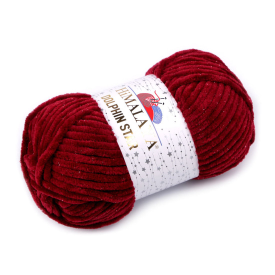 Hilo de chenilla con lurex para tejer dolphin star 100 g - Polvo (5 Piezas) Hilo de chenilla con lurex para tejer dolphin star 100 g - Polvo (5 Piezas)