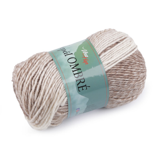 Kötő fonal nepál ombré 100 g - Rozsdavörös (1 Darab)