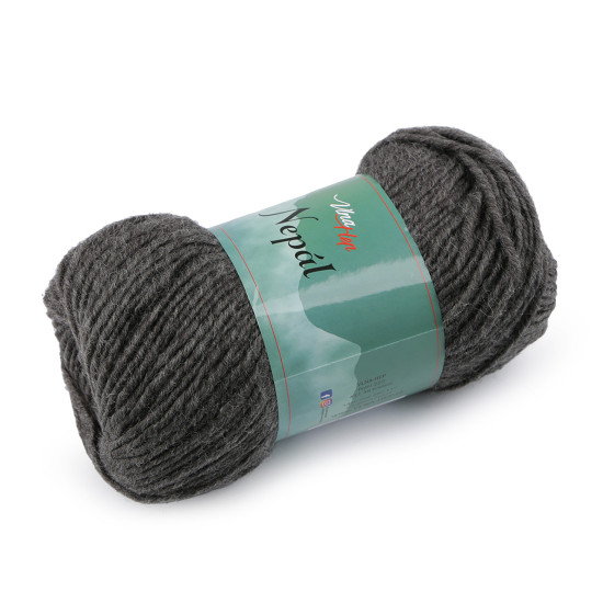 Kötő fonal nepál 100 g - Piros (1 Darab)