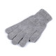 Gants chenille pour homme - Bleu fonçé (1 Paire) Gants chenille pour homme - Bleu fonçé (1 Paire)