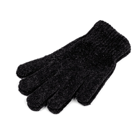 Gants chenille pour homme - Bleu fonçé (1 Paire) Gants chenille pour homme - Bleu fonçé (1 Paire)