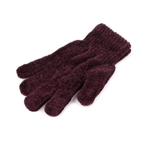 Gants chenille pour homme - Bleu fonçé (1 Paire) Gants chenille pour homme - Bleu fonçé (1 Paire)