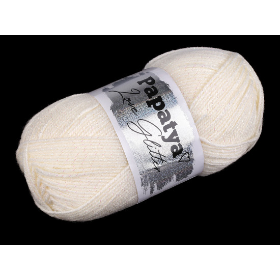 Strickgarn papatya love glitter 100 g - Dunkelblau (1 Stück) Strickgarn papatya love glitter 100 g - Dunkelblau (1 Stück)