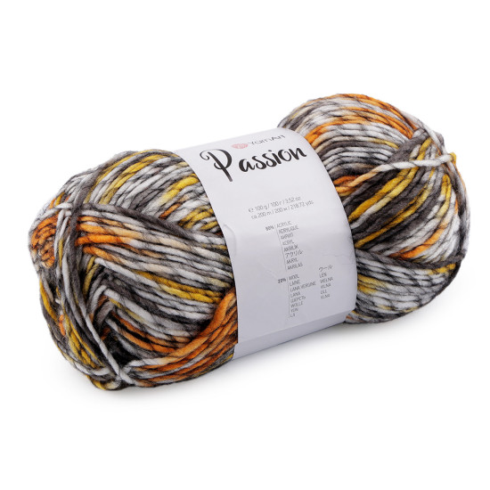 Strickgarn passion 100 g - Grün (1 Stück) Strickgarn passion 100 g - Grün (1 Stück)