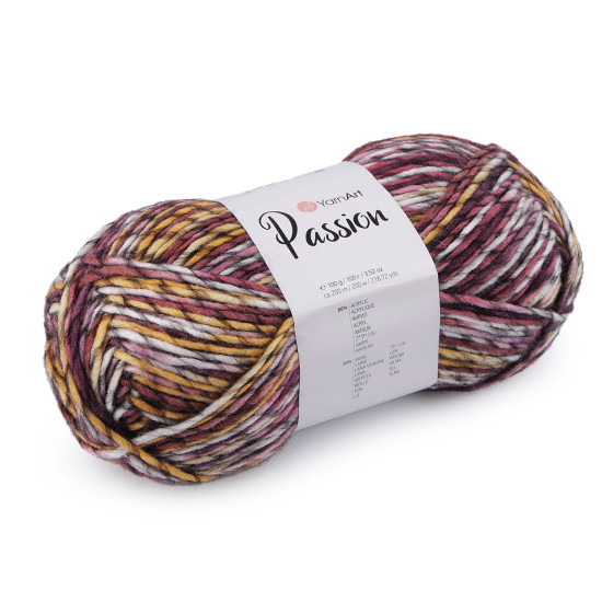 Strickgarn passion 100 g - Grün (1 Stück) Strickgarn passion 100 g - Grün (1 Stück)