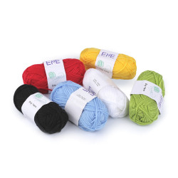 Assortiment créatif de pelotes de laine, 25 g - Mélange (30 Pièces)