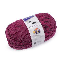 Hilo para tejer lada luxus 100 g - Rosa-violeta (1 Pieza)