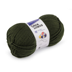 Hilo para tejer lada luxus 100 g - Verde caqui (1 Pieza)