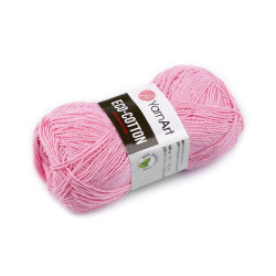 Knitting yarn eco-cotton 100 g - Light pink (1 Piece)