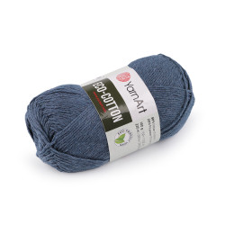 Knitting yarn eco-cotton 100 g - Gray (1 Piece)
