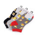 Men's cotton ankle socks beer - Gray (3 Pairs) Men's cotton ankle socks beer - Gray (3 Pairs)