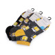 Men's cotton ankle socks beer - Gray (3 Pairs) Men's cotton ankle socks beer - Gray (3 Pairs)