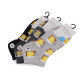 Men's cotton ankle socks beer - Gray (3 Pairs) Men's cotton ankle socks beer - Gray (3 Pairs)