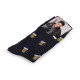 Men's cotton ankle socks beer - Gray (3 Pairs) Men's cotton ankle socks beer - Gray (3 Pairs)