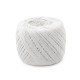 Bavlněná příze macrame ø1,5-2 mm rozčesávací - Bílá přírodní (3 Kusy) Bavlněná příze macrame ø1,5-2 mm rozčesávací - Bílá přírodní (3 Kusy)