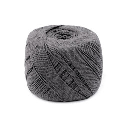 Baumwollgarn für makramee, ø 1,5–2 mm, entwirbar - Grau (1 Stück)