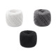 Bavlněná příze macrame ø1,5-2 mm rozčesávací - Bílá přírodní (3 Kusy) Bavlněná příze macrame ø1,5-2 mm rozčesávací - Bílá přírodní (3 Kusy)