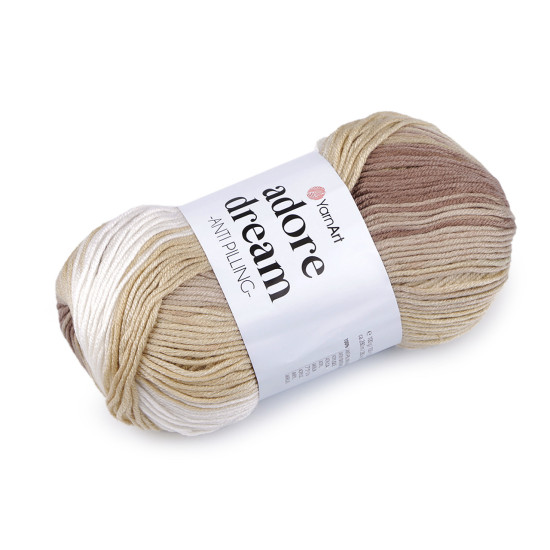 Włóczka adore dream 100 g - Błękitny (1 Sztuka) Włóczka adore dream 100 g - Błękitny (1 Sztuka)