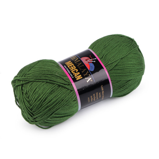 Pelote de laine mercan, 100 g - Bleu lumineux (1 Pièce) Pelote de laine mercan, 100 g - Bleu lumineux (1 Pièce)