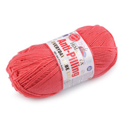 Knitting yarn everyday bebe lux 100 g - Red pink (1 Piece)